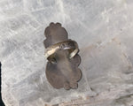Sterling Inlay Ring by Glenn and Irene Sandoval, Size 6.25