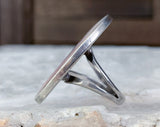 Sterling Inlay Bird Ring, Size 5.25