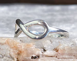 Sterling Infinity Ring, Size 4.75
