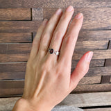 Garnet Ring, Size 7.5