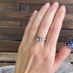 Sterling Amethyst Ring, Size 6