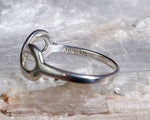 Sterling Infinity Ring, Size 4.75