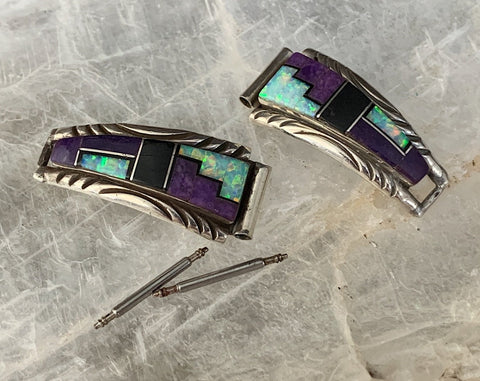 Sterling Inlay Watch Tips