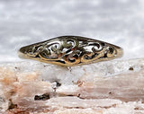 Dainty Vermeil Ring, Size 8