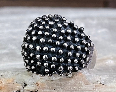 Modernist Sputnik Ring, Size 6