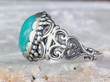 Amazonite Ring by Carolyn Pollack, Size 10