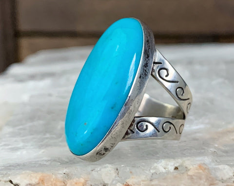 Sterling Turquoise Ring by Jay King, Size 5.5