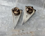 Sterling Inlay Earrings by Supersmith